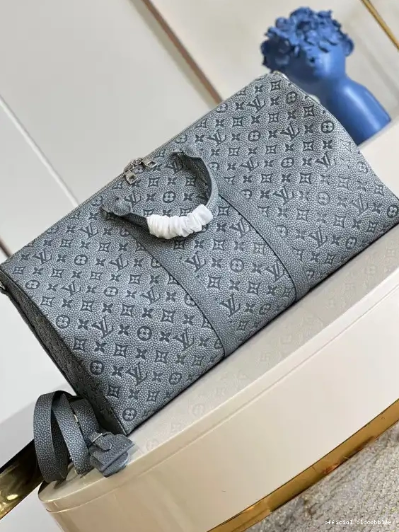 Official oldcobbler VUITTON 50 LOUIS KEEPALL 0616